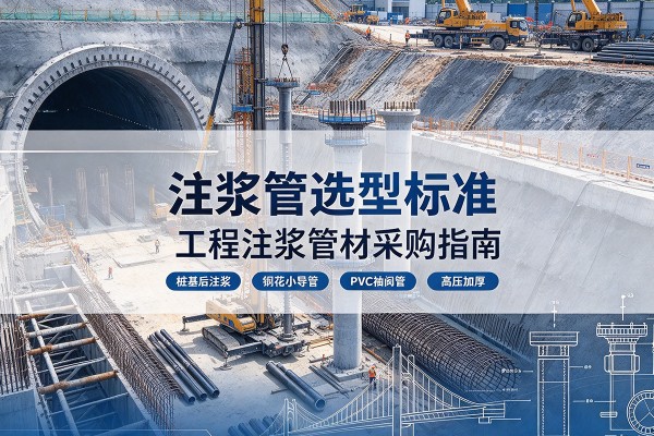 武安注浆管选型标准