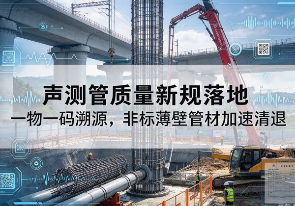 武安声测管质量新规落地，一物一码溯源，非标薄壁管材加速清退